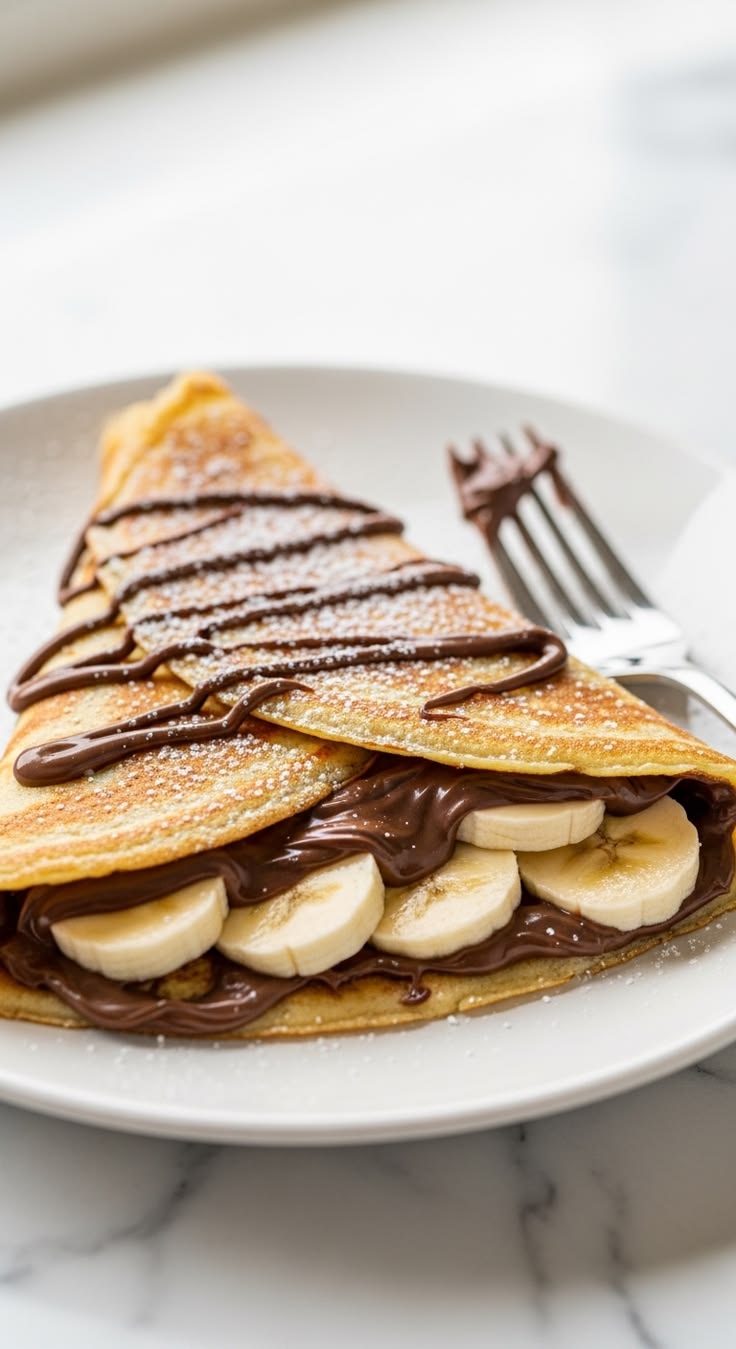 Crêpe Nutella banane